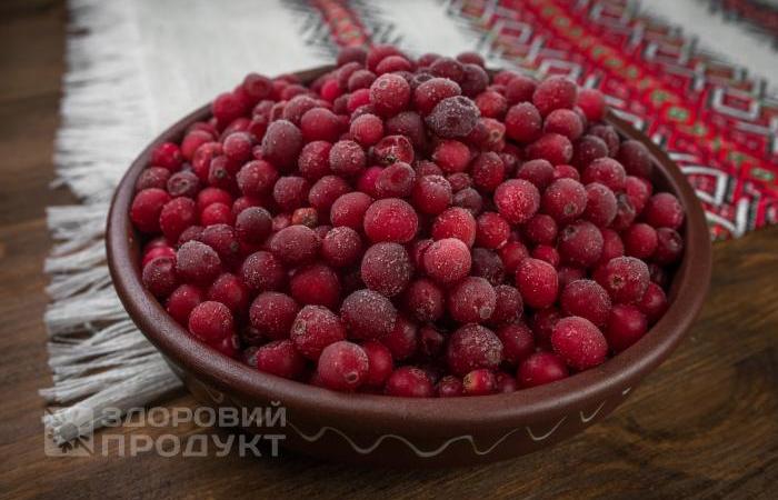 Клюква замороженная (1 сорт), Украина