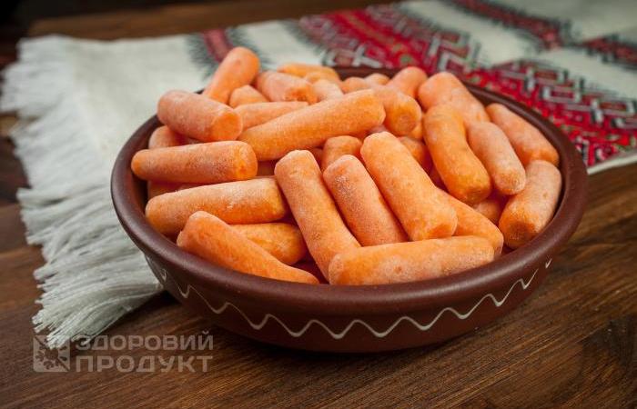 Замороженная морковь мини