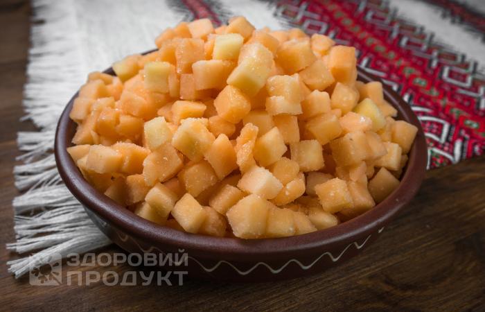 Frozen melon (cube), Ukraine