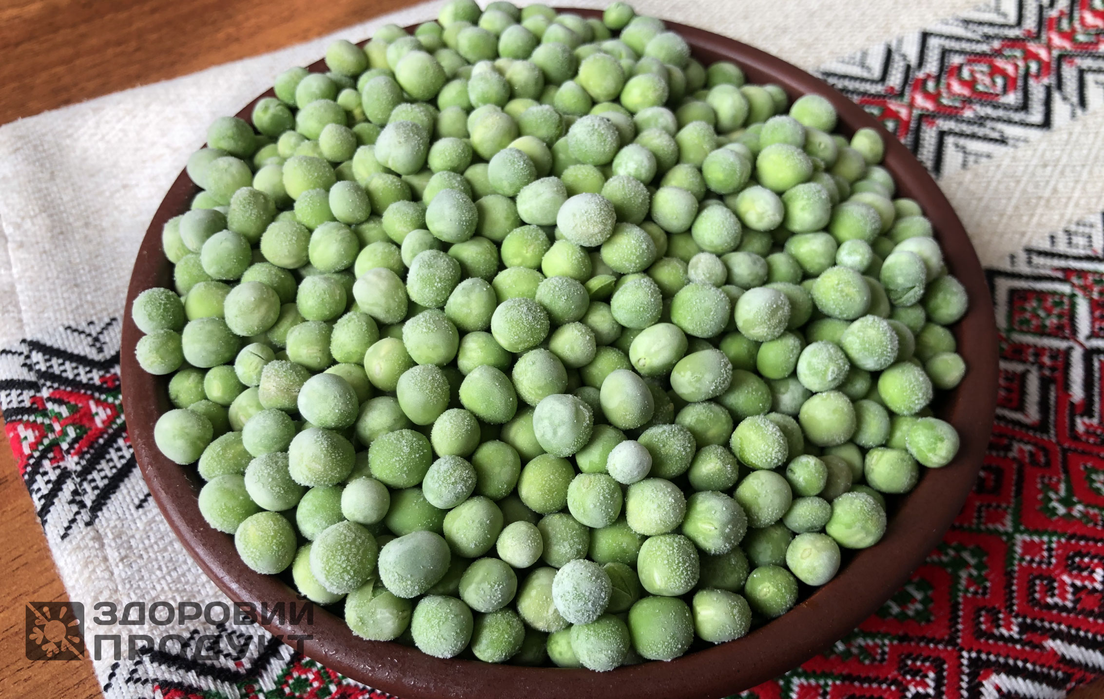 Горошок зелений заморожений (Україна)