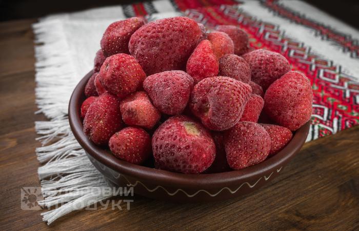 Полуниця заморожена (вищий сорт), Україна