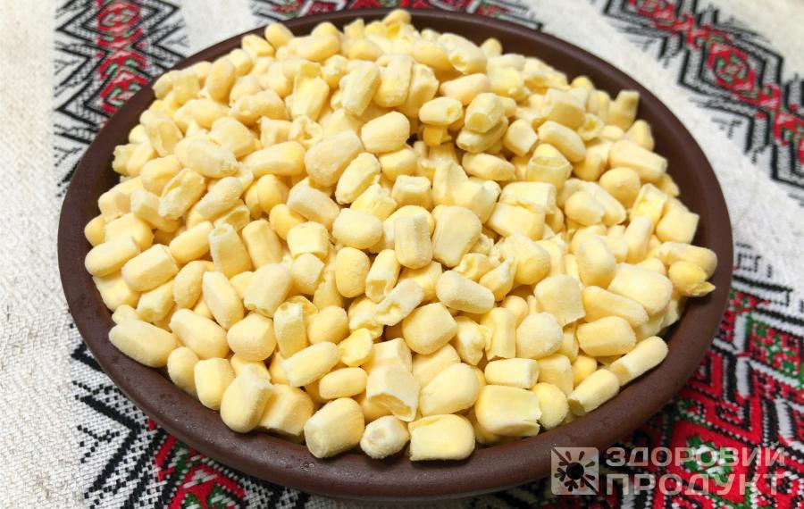 Кукурудза супер-солодка у зернах заморожена