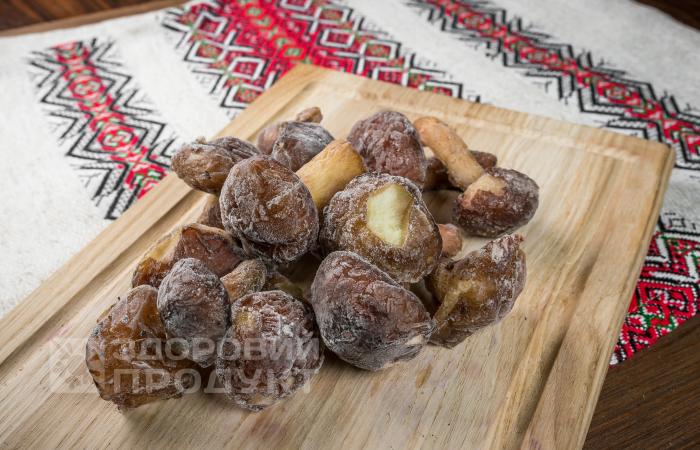 Frozen butter mushrooms (whole)