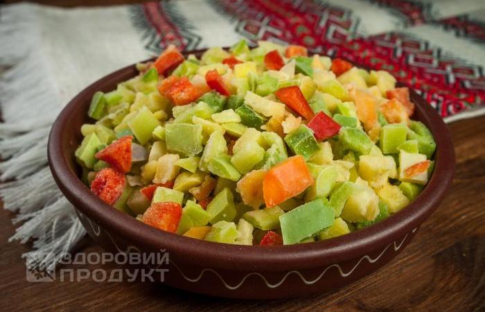 Перець заморожений (кубик, асорті)