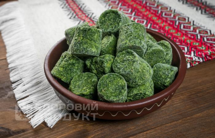 Шпинат різаний заморожений, Бельгія