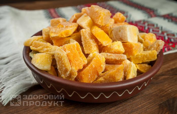 Гарбуз заморожений (кубик)