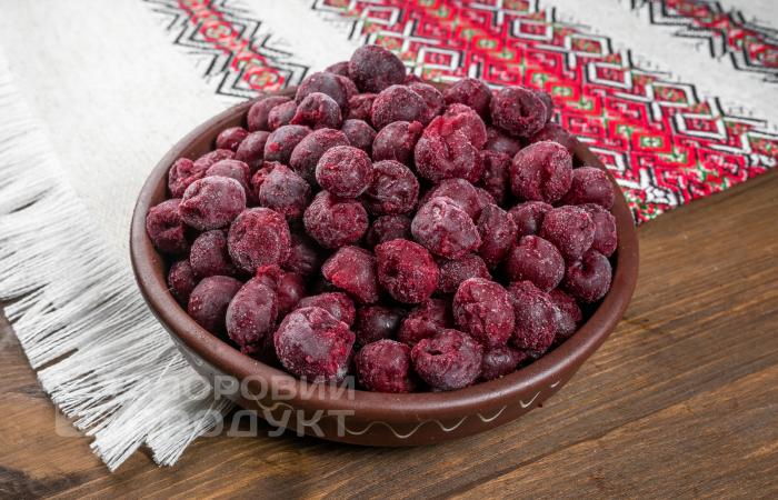 Frozen pitted cherries, 1st grade, Sadova