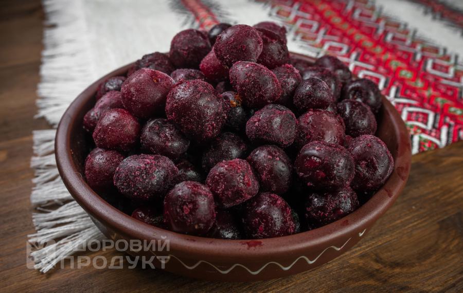 Frozen cherries with pits, Ukraine