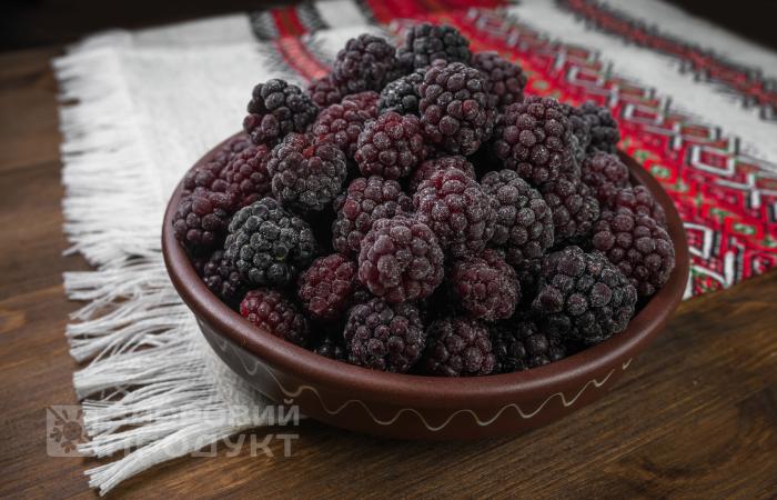 Ожина заморожена (садова), Україна